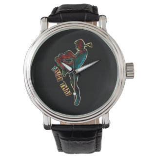 Reloj De Pulsera Vigilancia masculina ( Muay Thai )