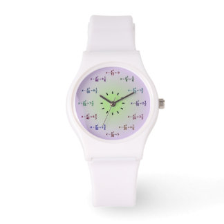 Reloj De Pulsera Vigilancia matemática (horas y minutos)