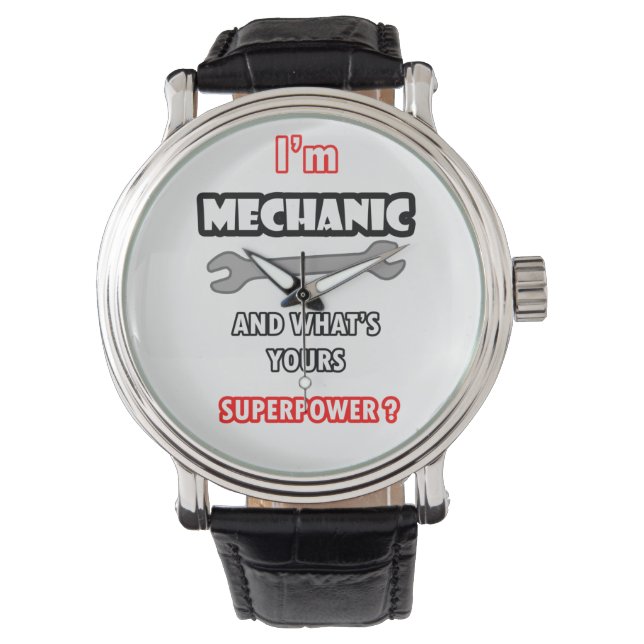 Reloj De Pulsera Vigilancia mecánica (Anverso)