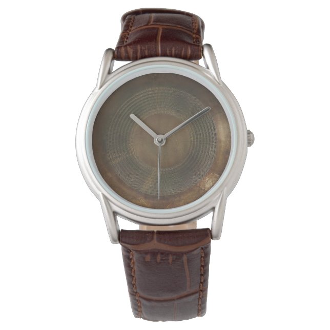 Reloj De Pulsera Vigilancia metalizado rusa (Anverso)