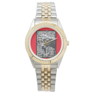 Reloj De Pulsera Vigilancia metalizado supremegoana