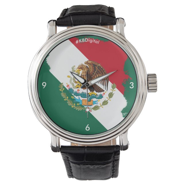 Reloj De Pulsera Vigilancia mexicana (Anverso)