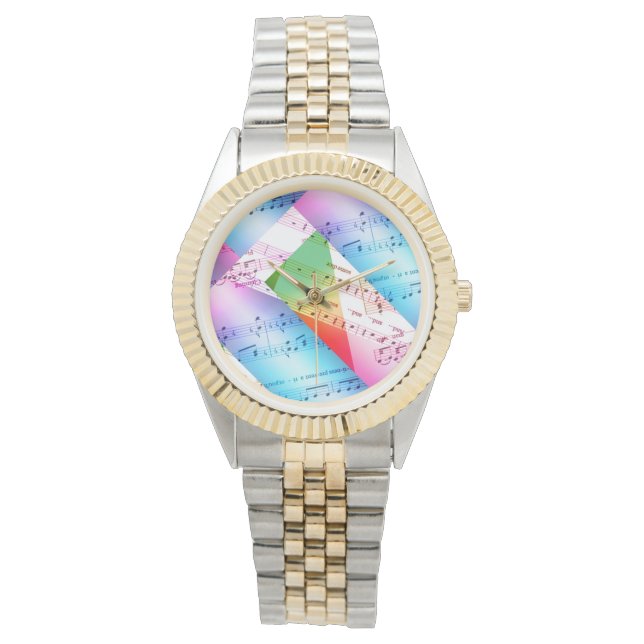 Reloj De Pulsera Vigilancia musical (Anverso)