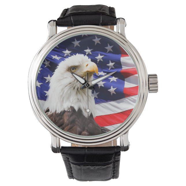 Reloj De Pulsera Vigilancia patriótica (Anverso)