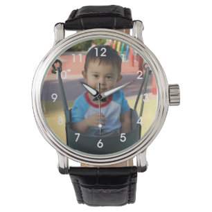 Reloj De Pulsera Vigilancia personalizada de escritura de fotos