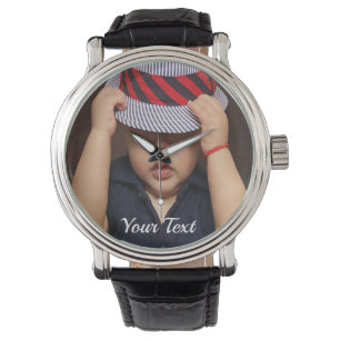 Reloj De Pulsera Vigilancia personalizada de la foto del bebé