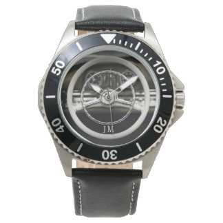 Reloj De Pulsera Vigilancia personalizada de la rueda de dirección 