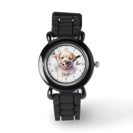 Reloj De Pulsera Vigilancia personalizada de niños | Tema del perro