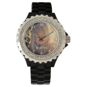 Reloj De Pulsera Vigilancia personalizada de nombres de familia par