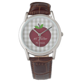 Reloj De Pulsera Vigilancia personalizada del profesor #1