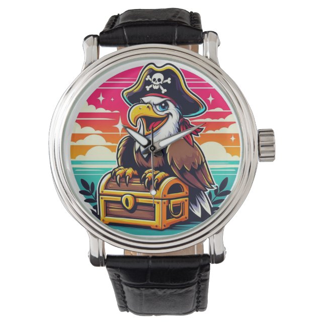 Reloj De Pulsera Vigilancia pirata (Anverso)