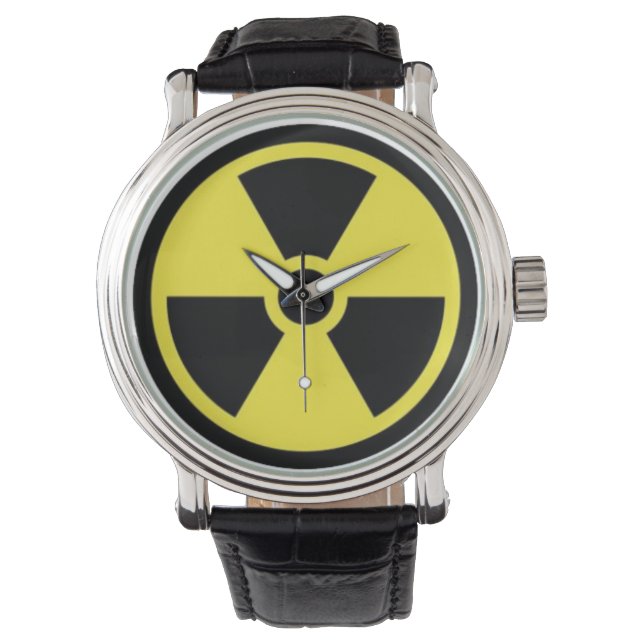 Reloj De Pulsera Vigilancia radiactiva (Anverso)