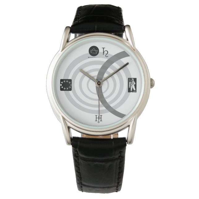 Reloj De Pulsera Vigilancia retro de odyssey espacial (Anverso)