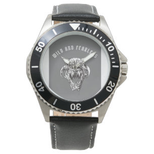 Reloj De Pulsera Vigilancia salvaje e intrépida