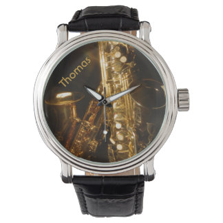 Reloj De Pulsera Vigilancia saxofónica