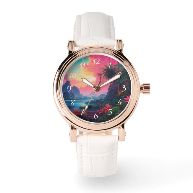 Reloj De Pulsera Vigilancia tropical (Anverso)
