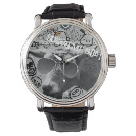 Reloj De Pulsera vigilancia urbana de cabras