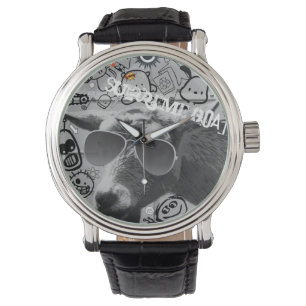 Reloj De Pulsera vigilancia urbana de cabras