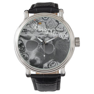 Reloj De Pulsera vigilancia urbana de cabras