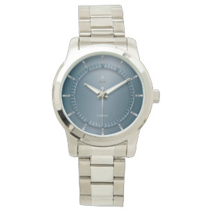 Reloj De Pulsera Vigilancia Verde azulada moderna