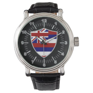 Reloj De Pulsera Vigilante de bandera de Hawái