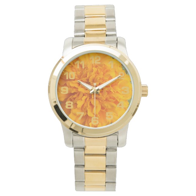 Reloj De Pulsera Vigios de clavel amarillo (Anverso)