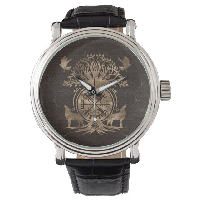 Reloj De Pulsera Viking Compass Ornament (Anverso)