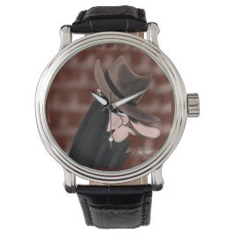 Reloj De Pulsera Villano furtivo personaje de dibujos animados