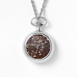 Reloj De Pulsera Vincent Van Gogh Almond Blossoms Dark Watch