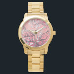 Reloj De Pulsera Vincent Van Gogh Almond Blossoms Peach Watch<br><div class="desc">Disfrute de la romántica escena floral de las flores de almendras de Vincent Van Gogh con combinaciones de colores actualizadas: reloj,  reloj de pulsera,  van gogh,  van gogh vincent,  flores,  flores,  flores de almendras,  elegante,  regalos para ella,  regalos baratos</div>