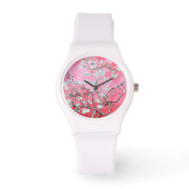 Reloj De Pulsera Vincent Van Gogh Almond Blossoms Pink Watch
