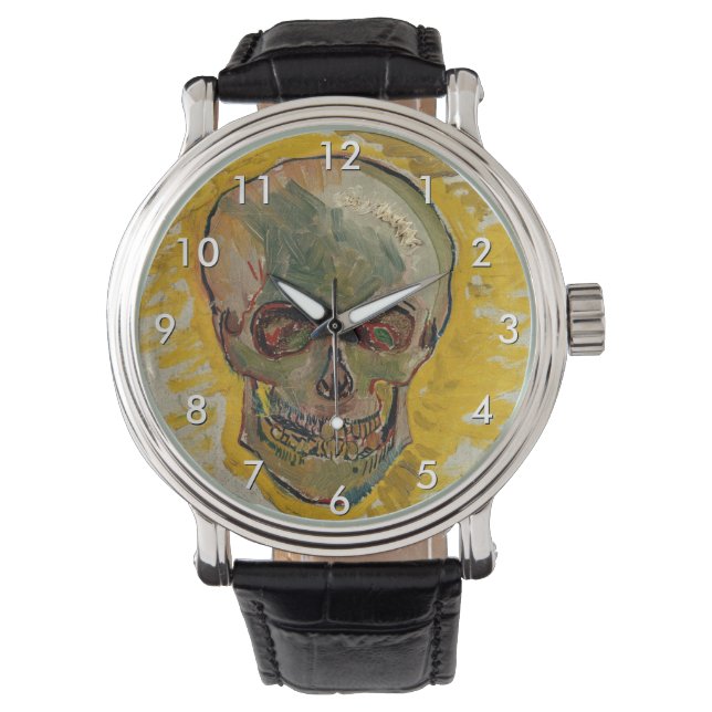 Reloj De Pulsera Vincent van Gogh - Calavera 1887 #2 (Anverso)