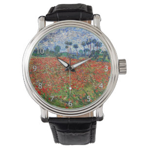 Reloj De Pulsera Vincent van Gogh - Campo de amapola