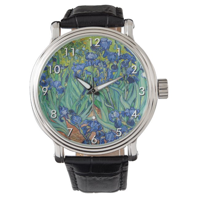 Reloj De Pulsera Vincent Van Gogh - Irises (Anverso)