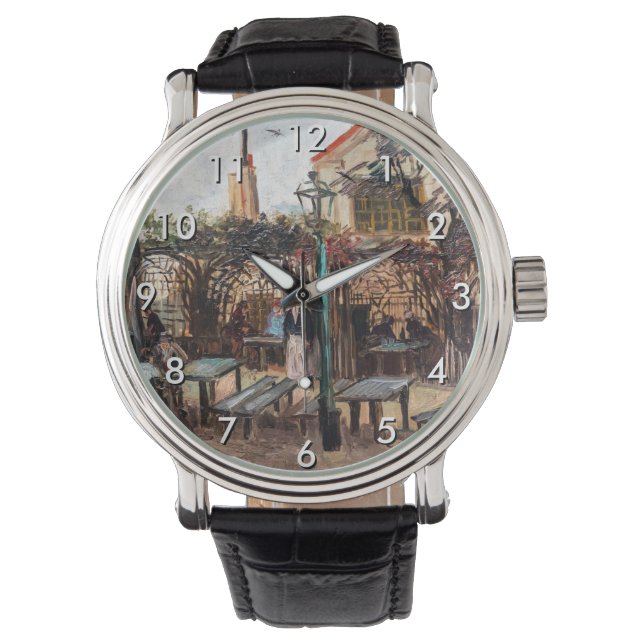 Reloj De Pulsera Vincent Van Gogh - La Guinguette en Montmartre (Anverso)