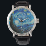 Reloj De Pulsera Vincent van Gogh, Noche Starry<br><div class="desc">Noche estrellada,  famosa pintura de Vincent van Gogh</div>