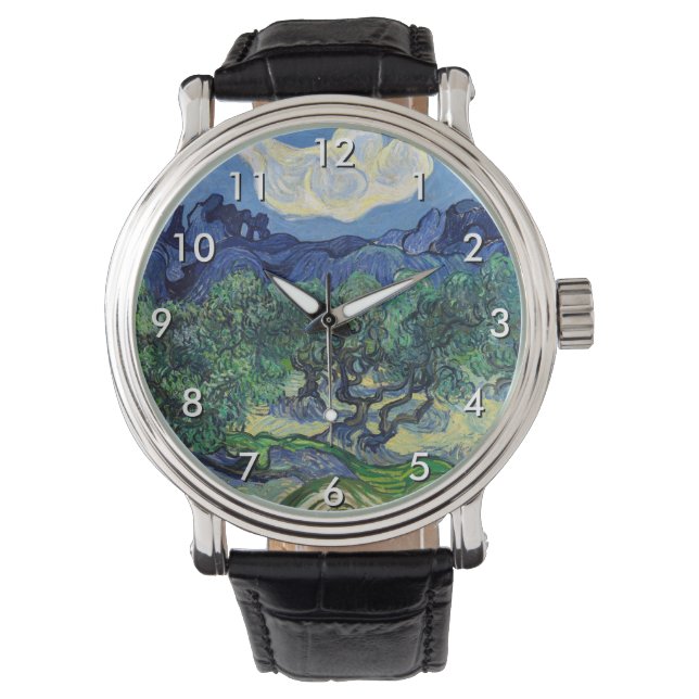 Reloj De Pulsera Vincent van Gogh - Olivos con los Alpilles (Anverso)