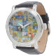 Reloj De Pulsera Vincent van Gogh - Piquetas maestras del mosaico (Angular)