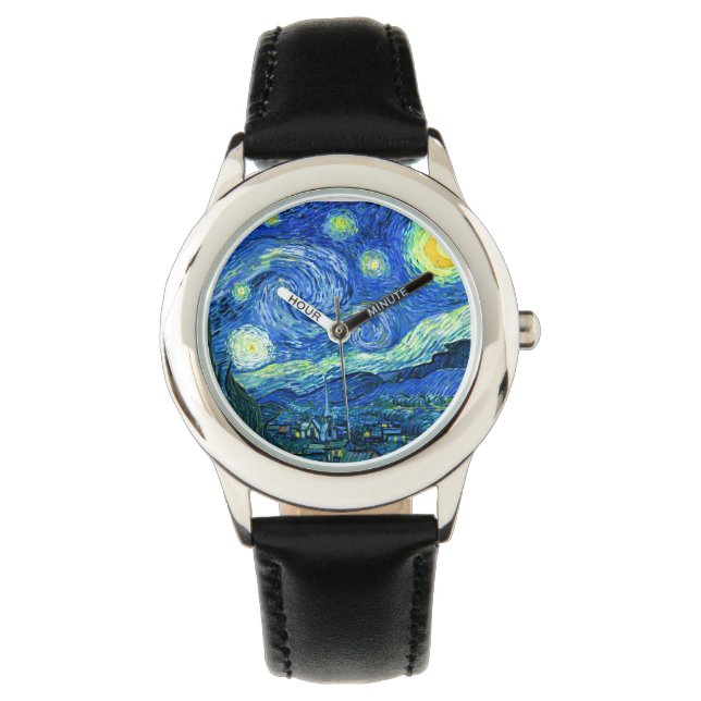 Reloj De Pulsera vincent van gogh starry night (Anverso)