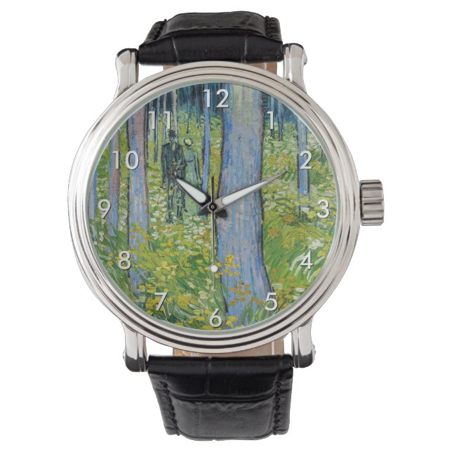 Reloj De Pulsera Vincent van Gogh - Subcrecimiento con dos figuras (Anverso)