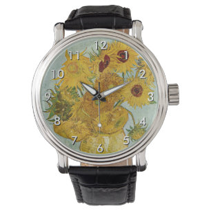 Reloj De Pulsera Vincent Van Gogh - Vase con doce girasoles
