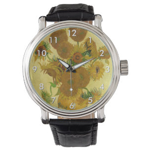 Reloj De Pulsera Vincent van Gogh - Vase con quince girasoles