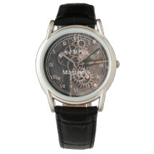 Viñeta de engranajes de vapor personalizada