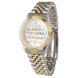 Reloj De Pulsera Viñeta de Martha Latitude Boater
