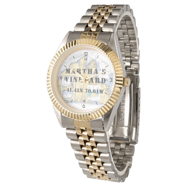 Reloj De Pulsera Viñeta de Martha Latitude Boater (Angular)
