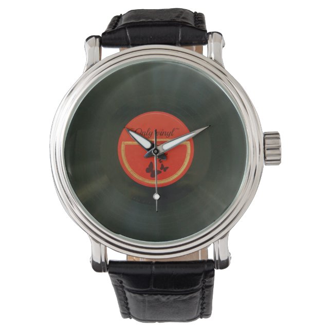 Reloj De Pulsera Vinilo (Anverso)