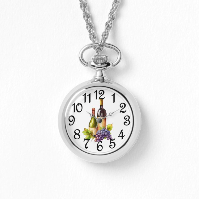 Reloj De Pulsera Vino (Anverso)