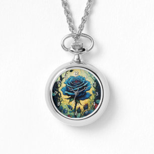 Reloj De Pulsera Vinos Rosa azul 1