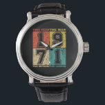 Reloj De Pulsera Vintage 1971 50th Birthday Gift 50 años Funny<br><div class="desc">Este divertido diseño de refranes de estilo vintage como regalo de cumpleaños para los 50 años es perfecto para las celebraciones de cumpleaños para los años 71 o 50.</div>