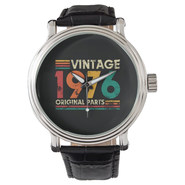 Reloj De Pulsera Vintage 1976 50th Birthday (Anverso)